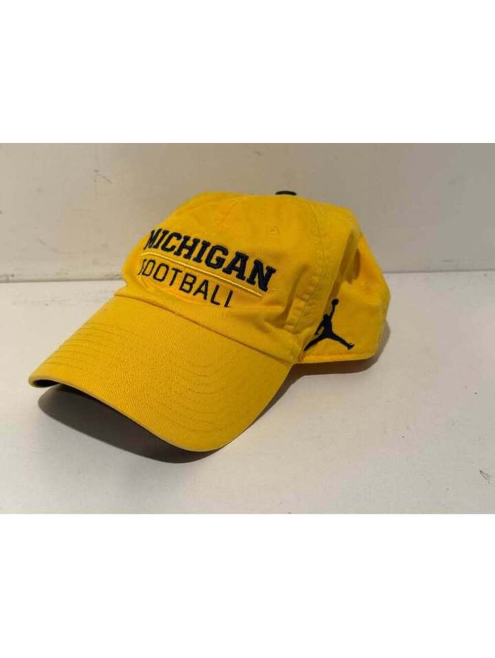 Jordan Michigan Wolverines Football Adjustable Hat
